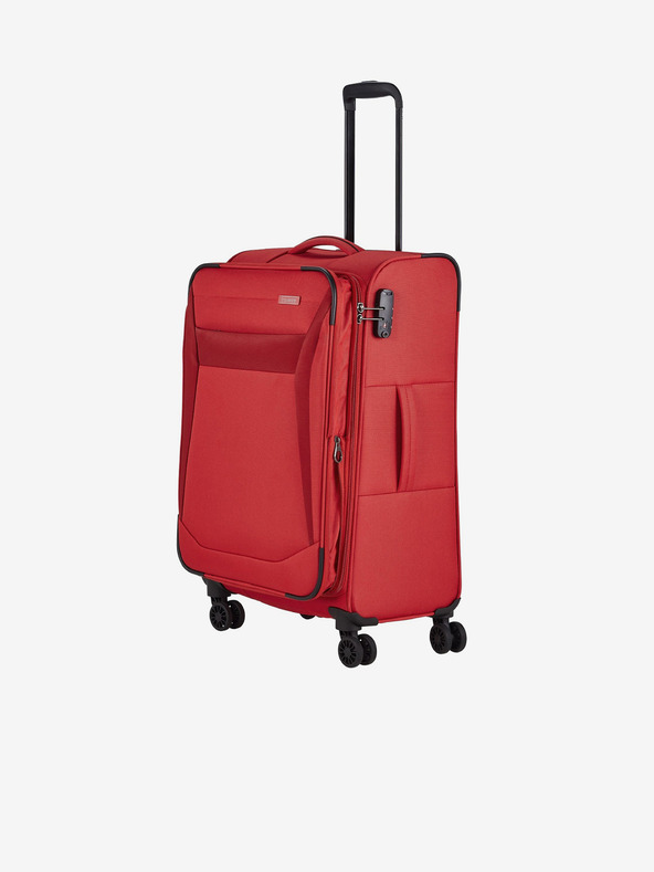 Travelite Rdeč kovček Travelite Chios M