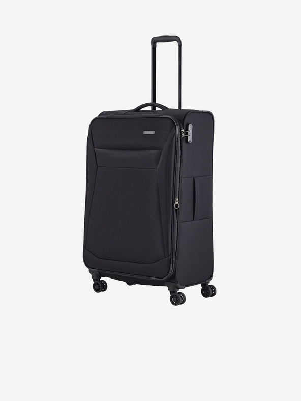 Travelite Črn potovalni kovček Travelite Chios L