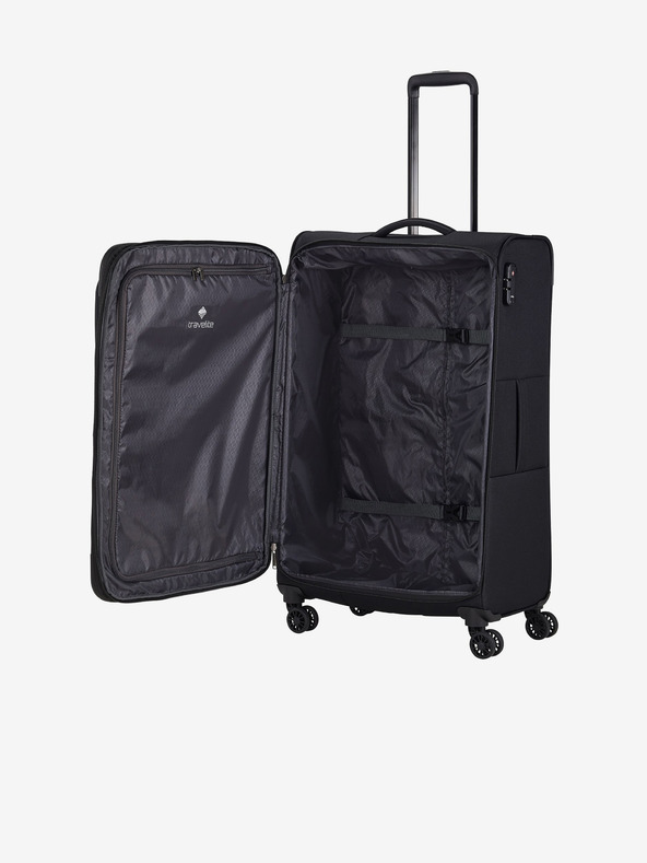 Travelite Črn potovalni kovček Travelite Chios L