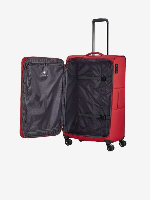 Travelite Rdeč potovalni kovček Travelite Chios L