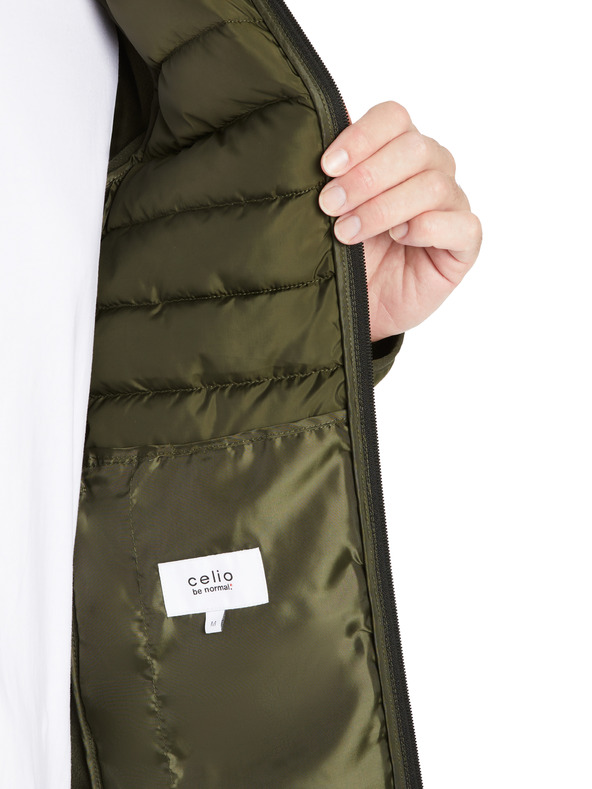 Celio Kaki moška jakna s kapuco Celio Jushellsl
