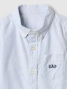 GAP Dojenčkova oksfrodska srajca z logotipom GAP