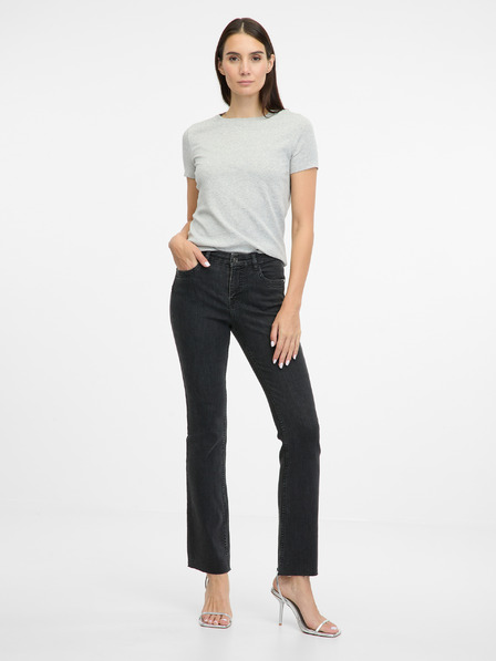 Orsay Črne ženske bootcut kavbojke ORSAY