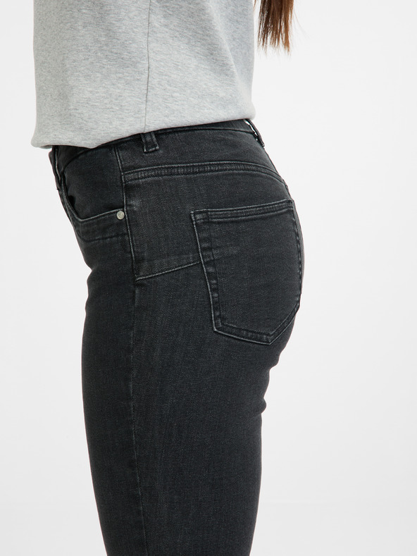 Orsay Črne ženske bootcut kavbojke ORSAY