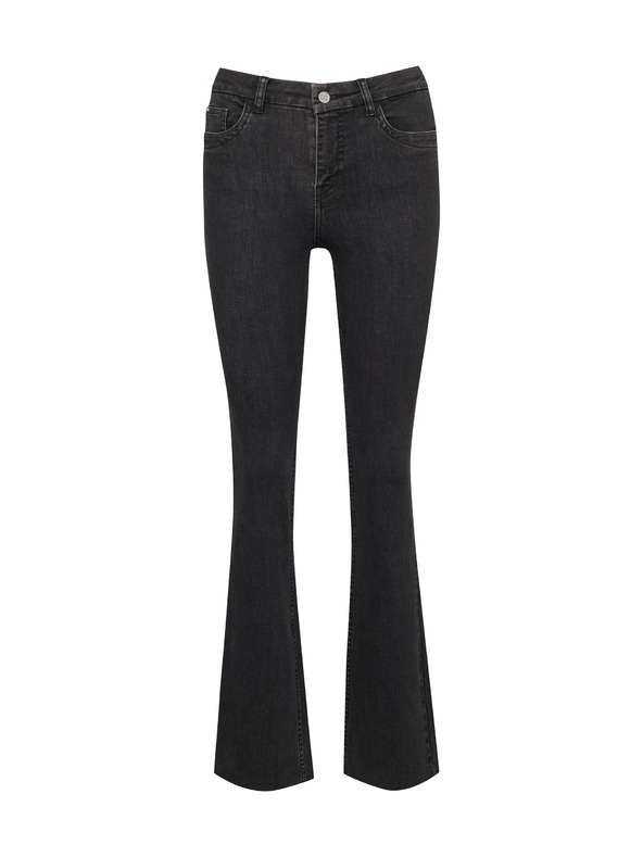 Orsay Črne ženske bootcut kavbojke ORSAY