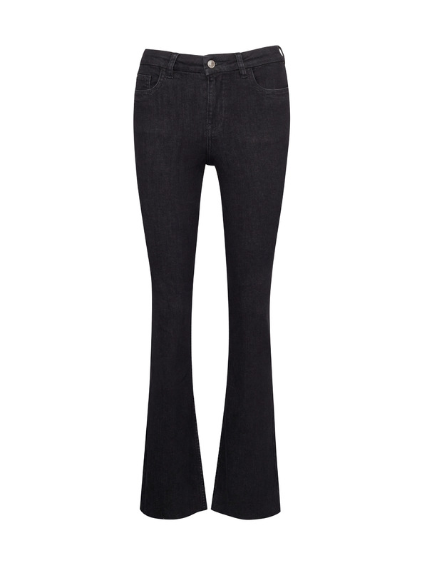 Orsay Črne ženske bootcut kavbojke ORSAY