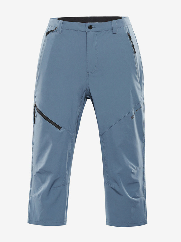 ALPINE PRO Moški softshell kapri ALPINE PRO WEDER blue mirage