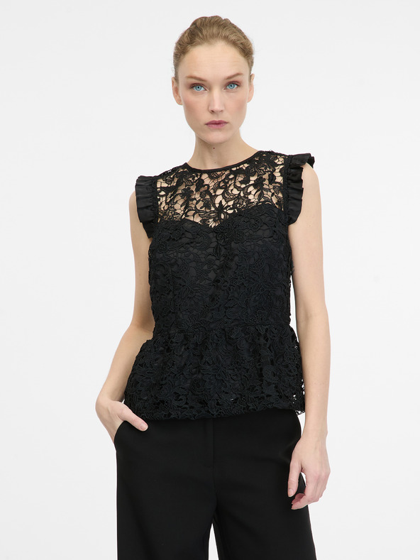 Orsay Črna ženska bluza ORSAY