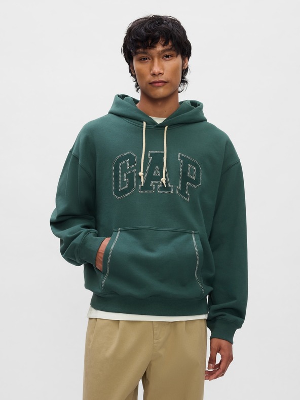 GAP Oversize jopa Stitch z logotipom GAP