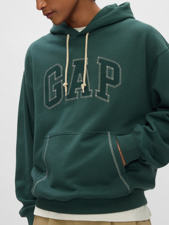 GAP Oversize jopa Stitch z logotipom GAP