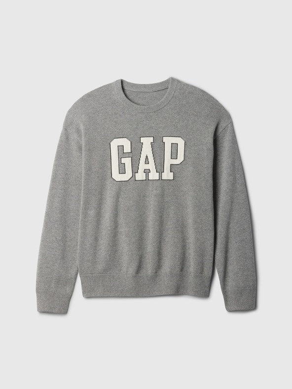 GAP Otroški pulover z logotipom GAP
