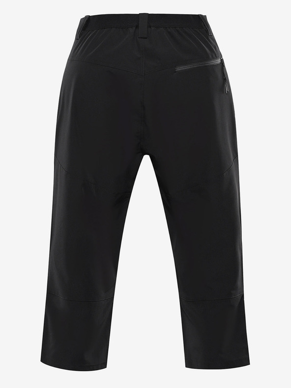 ALPINE PRO Moški softshell kapri ALPINE PRO WEDER črna