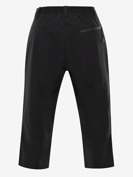 ALPINE PRO Moški softshell kapri ALPINE PRO WEDER črna