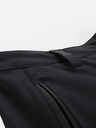 ALPINE PRO Moški softshell kapri ALPINE PRO WEDER črna