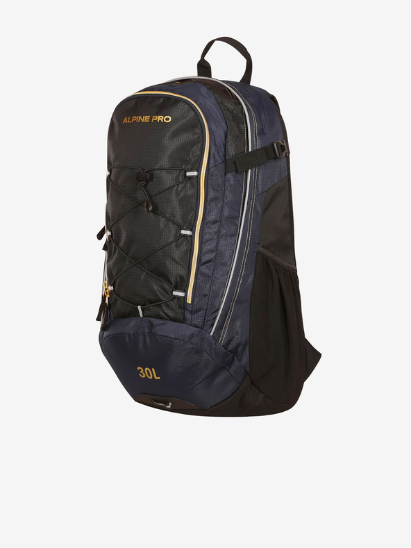 ALPINE PRO Črno-modri unisex nahrbtnik na prostem 30l ALPINE PRO GORME