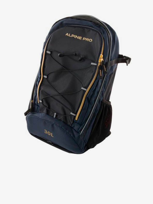 ALPINE PRO Črno-modri unisex nahrbtnik na prostem 30l ALPINE PRO GORME