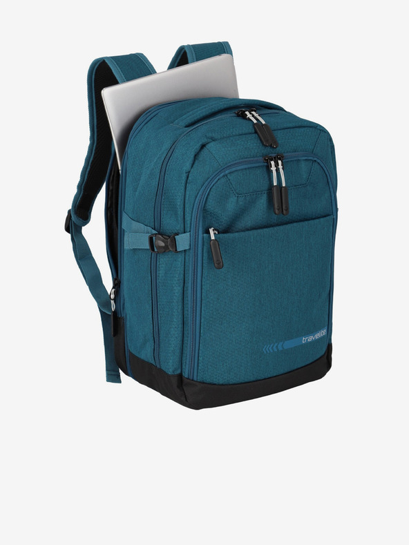 Travelite Kick Off Cabin Backpack Petrol Nahrbtnik