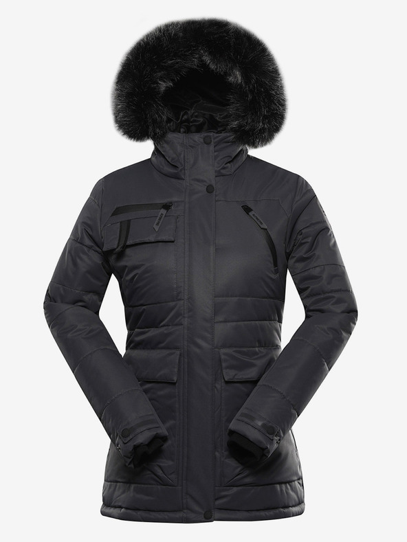 ALPINE PRO Ženska ptx membranska jakna ALPINE PRO WERDA dk.true gray