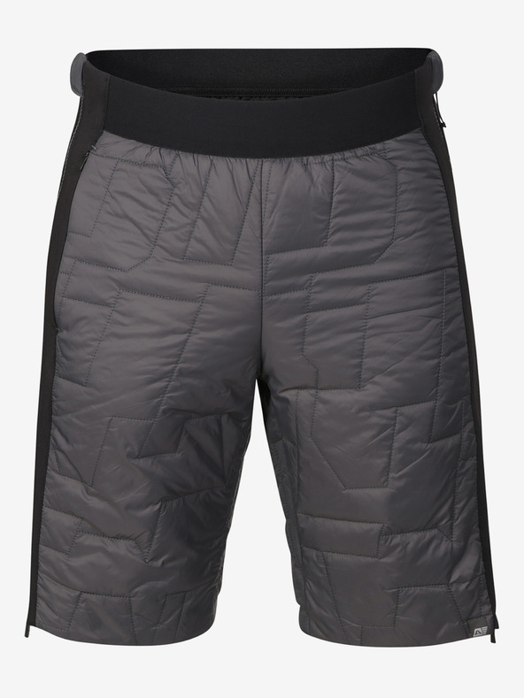 ALPINE PRO Moške kratke hlače z membrano ALPINE PRO CORAL dk.true gray