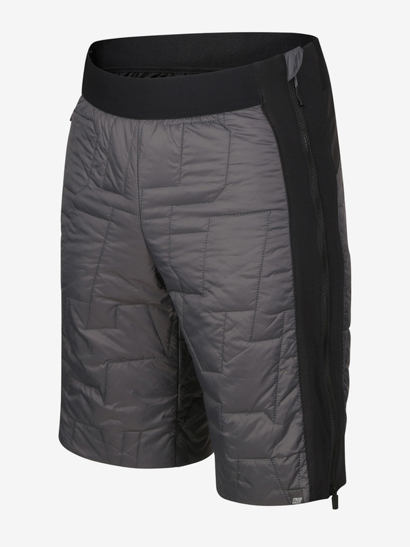 ALPINE PRO Moške kratke hlače z membrano ALPINE PRO CORAL dk.true gray