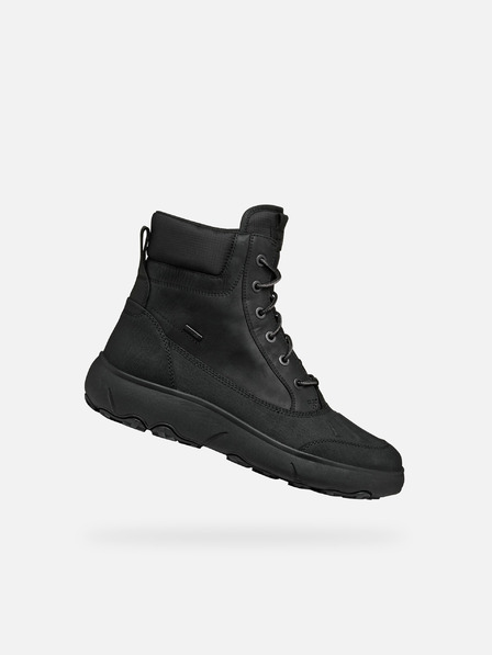 Geox Črni moški gležnjarji Geox Nebula + Grip AB