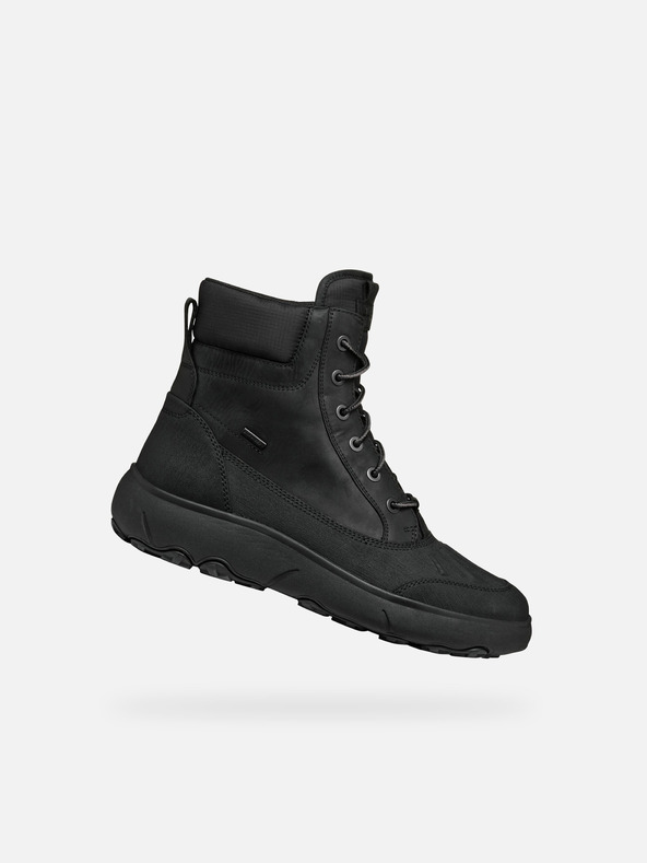 Geox Črni moški gležnjarji Geox Nebula + Grip AB