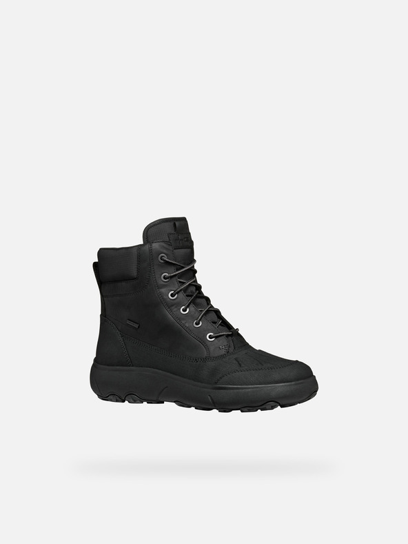Geox Črni moški gležnjarji Geox Nebula + Grip AB