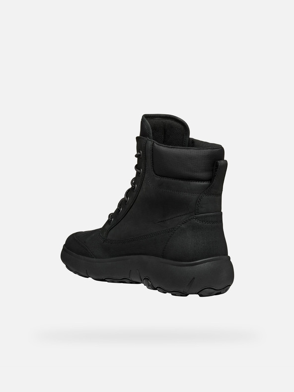 Geox Črni moški gležnjarji Geox Nebula + Grip AB