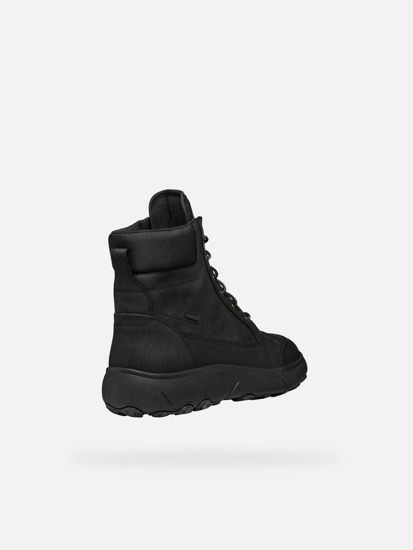 Geox Črni moški gležnjarji Geox Nebula + Grip AB