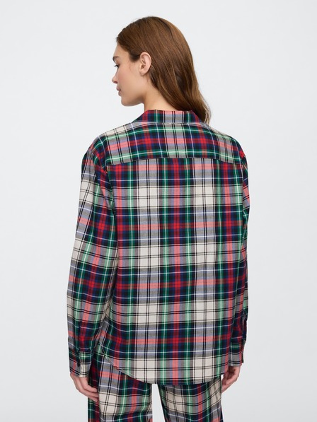GAP Oversize pižama srajca iz poplina GAP