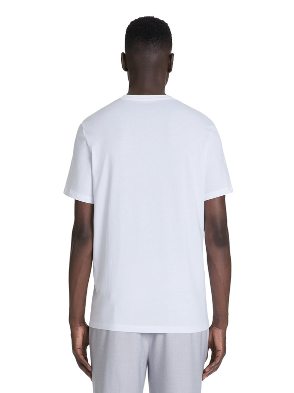 Celio Bela majica z vzorcem Jeville Celio
