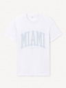 Celio Bela majica z vzorcem Jeville Celio