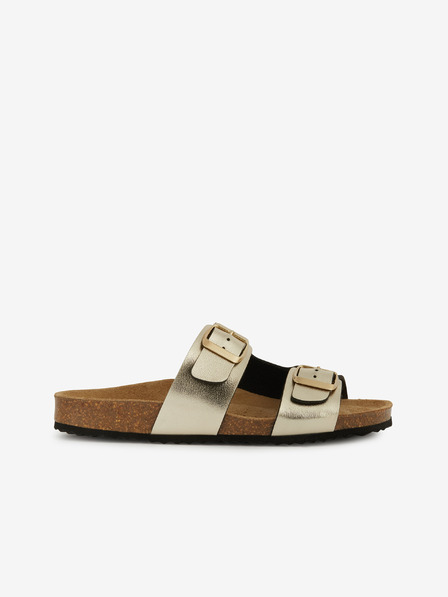 Geox Zlati ženski sandali Geox Brionia