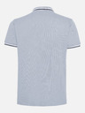 Geox Modré pánske polokošele Geox Polo