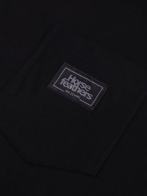 Horsefeathers Majica Alpha - črna, velikost L HORSEFEATHERS