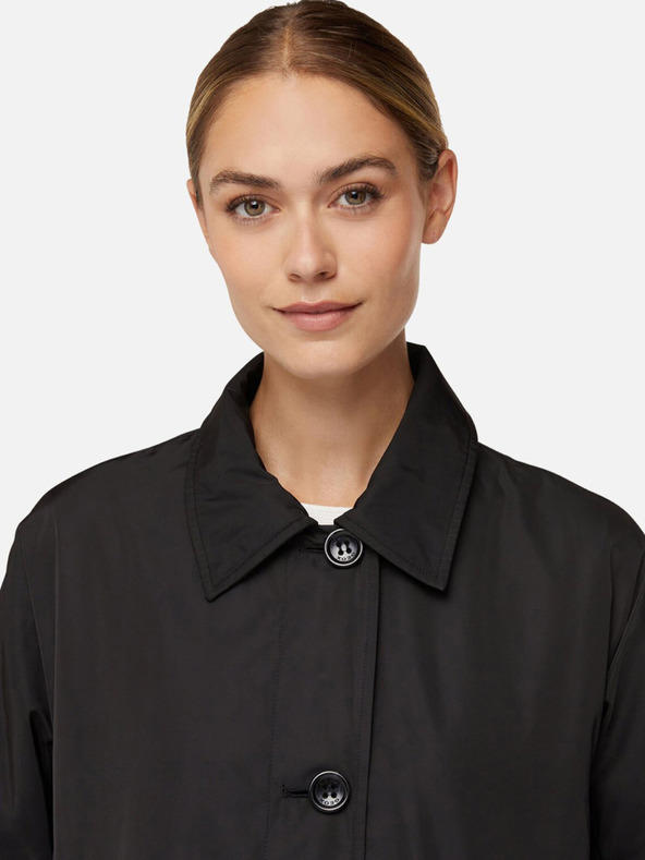 Geox Čierna dámska parka Geox Diamond
