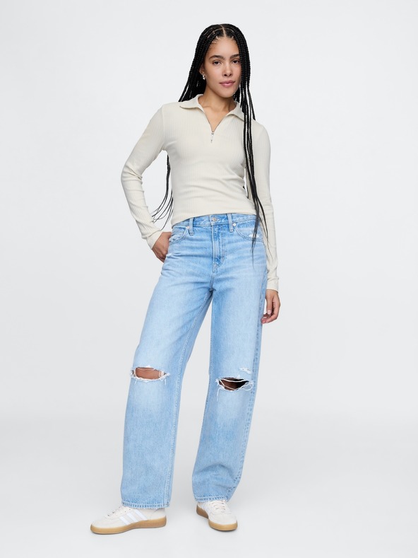 GAP pulover z zadrgo GAP