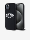 DKNY Tekoči silikonski logotip Arch MagSafe Back Cover za iPhone 14 Black DKNY