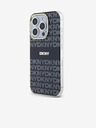 DKNY PC/TPU Repeat Pattern Tonal Stripe Magsafe Back Cover za iPhone 15 Pro Black DKNY