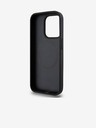 DKNY PU Leather Repeat Pattern Stack Logo Magsafe Back Cover za iPhone 14 Pro Max Black DKNY