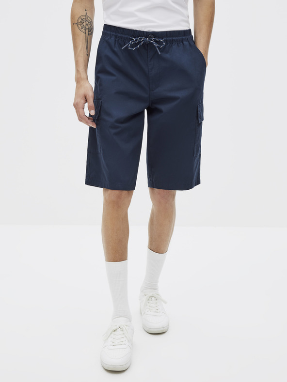 Celio Temno modre kratke hlače Celio Rolver2Bm