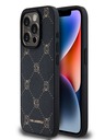 Karl Lagerfeld PU Karl Heads Pattern Magsafe Back Cover za iPhone 15 Pro Max Black Karl Lagerfeld