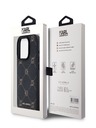 Karl Lagerfeld PU Karl Heads Pattern Magsafe Back Cover za iPhone 15 Pro Max Black Karl Lagerfeld