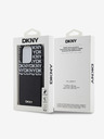 DKNY PU Leather Repeat Pattern Card Pocket Back Cover za iPhone 15 Pro Max Black DKNY