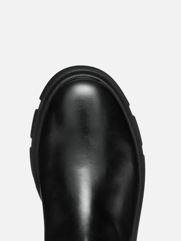 Geox Črni ženski škornji Geox Vilde