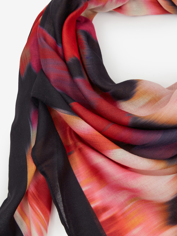 Orsay Rdeč ženski vzorčast šal ORSAY