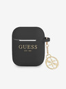 Guess Guess 4G Charm silikonski ovitek za AirPods 1/2 Black