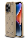 Karl Lagerfeld PU Karl Heads Pattern Magsafe Back Cover za iPhone 15 Pro Max Beige Karl Lagerfeld