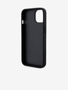 Karl Lagerfeld Karl Lagerfeld PU Saffiano Karl and Choupette NFT hrbtni ovitek za iPhone 13 Black