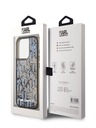 Karl Lagerfeld Liquid Glitter Monogram Gradient Back Cover za iPhone 15 Pro Max Black Karl Lagerfeld